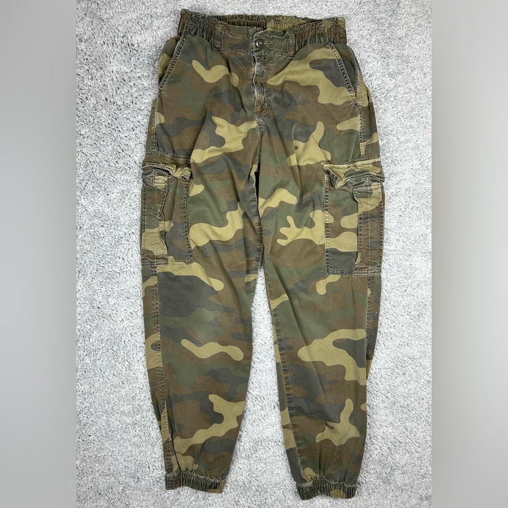 American Eagle Pants Womens 4 Camouflage Cargo Utility Streetwear 6 Pockets Camo